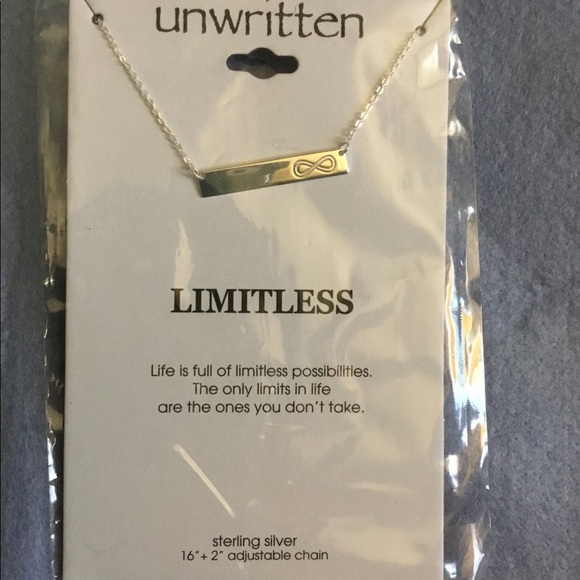 Unwritten Jewelry - Unwritten Infinity Sterling Silver